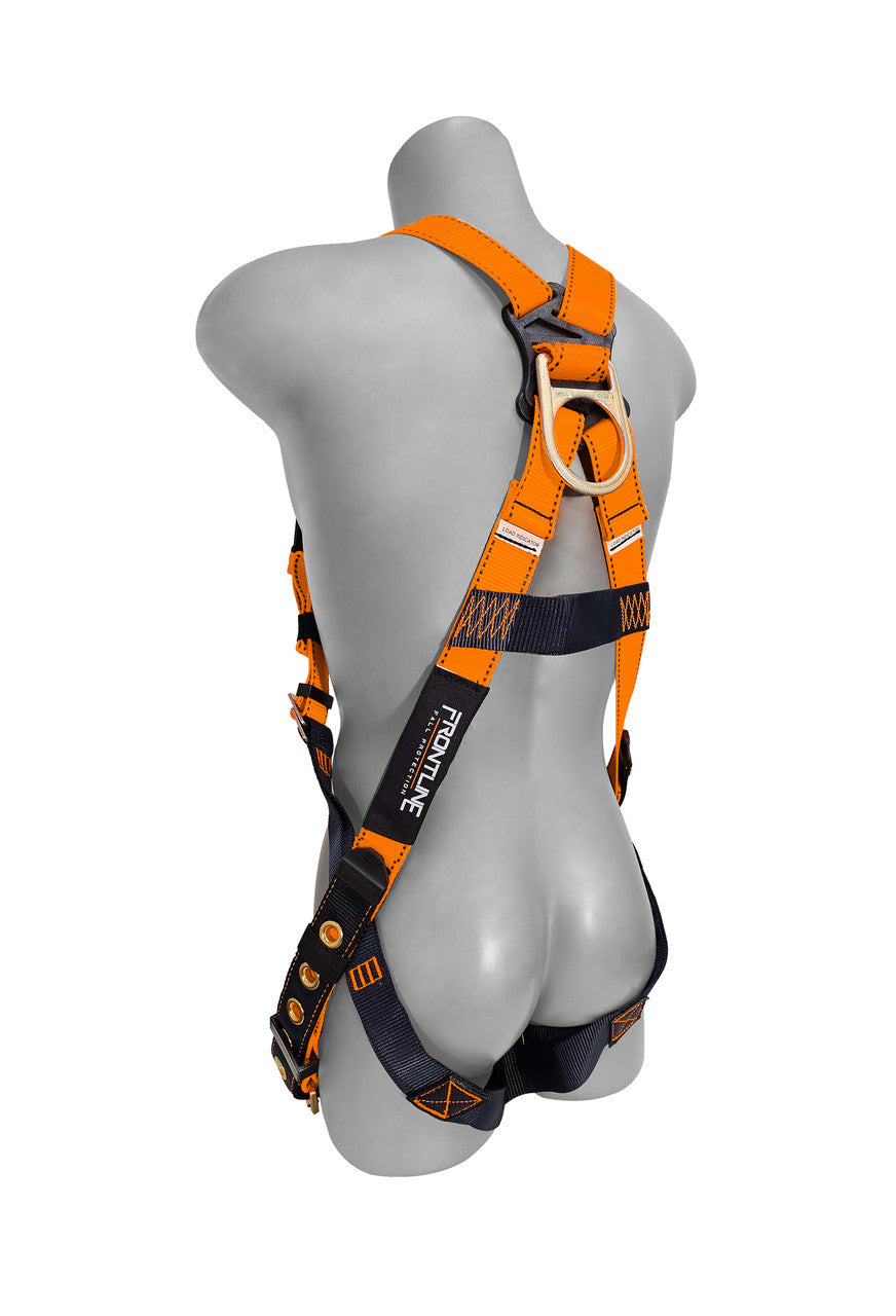 Frontline 100VTB Combat Economy Series Full Body Harness with Tongue Buckle Legs (Uni)