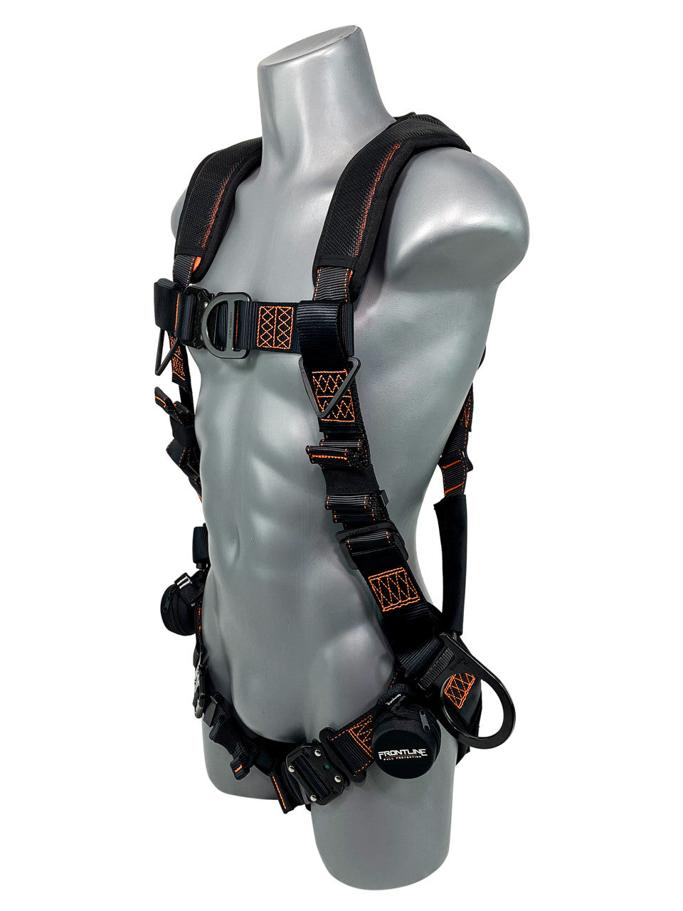 Frontline 105CFTB Combat Vest Style Harness with Front Side D-Rings and Suspension Trauma Straps