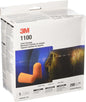 3M 1100 Orange Uncorded Foam Earplugs (200/Box)