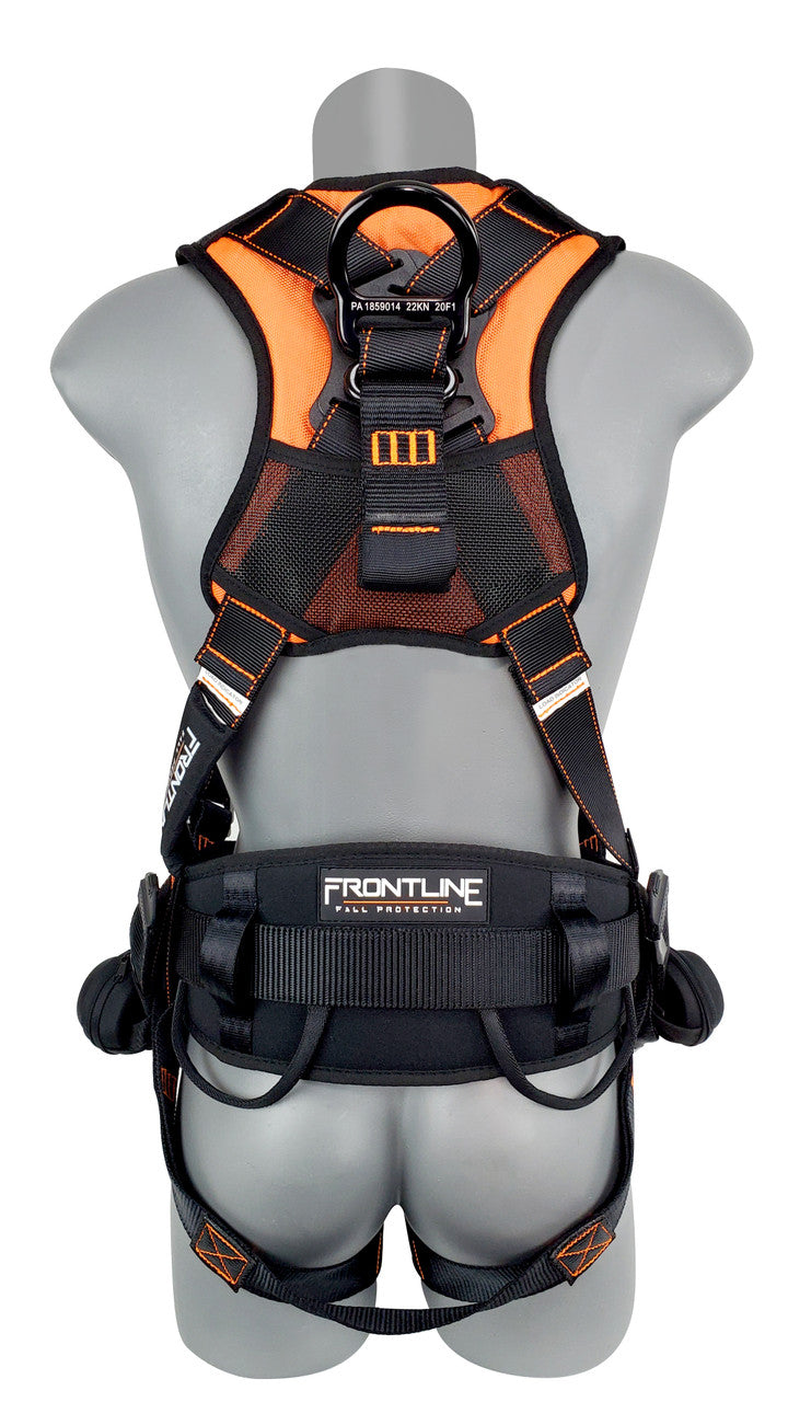 Frontline 110CTB Combat Lite Full Body Harness all Aluminum Hardware and Suspension Trauma Straps