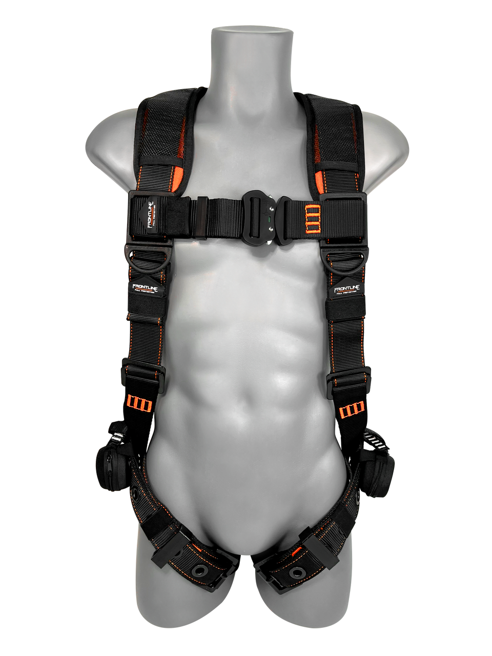 Frontline 110VTB Combat Lite Vest Style Harness with Aluminum Hardware and Suspension Trauma Straps