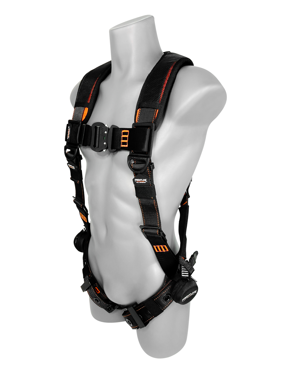 Frontline 110VTB Combat Lite Vest Style Harness with Aluminum Hardware and Suspension Trauma Straps