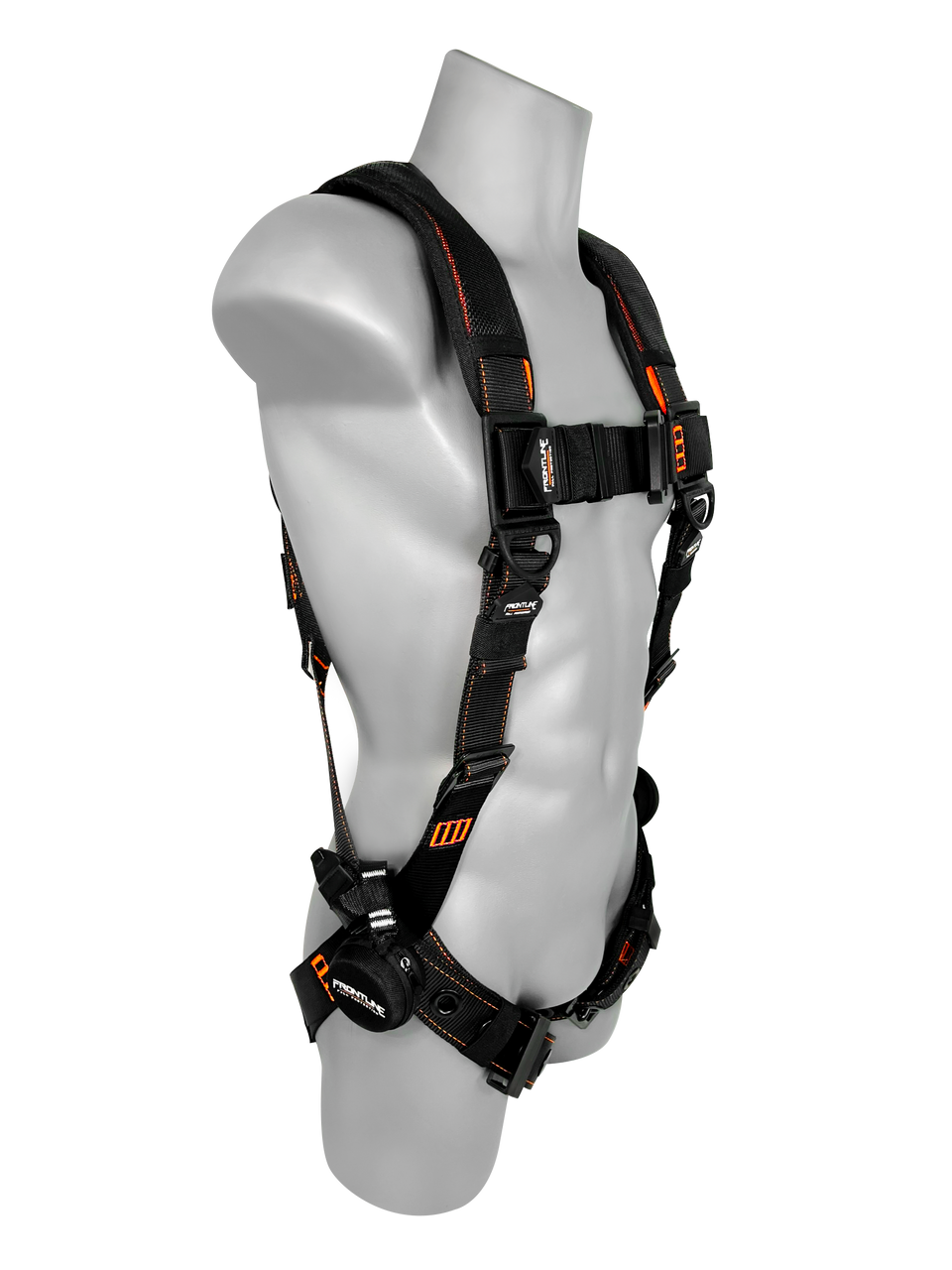 Frontline 110VTB Combat Lite Vest Style Harness with Aluminum Hardware and Suspension Trauma Straps