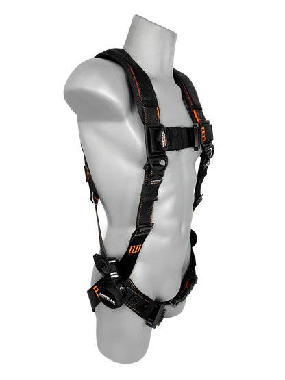 Frontline 110VTB Combat Lite Vest Style Harness with Aluminum Hardware and Suspension Trauma Straps
