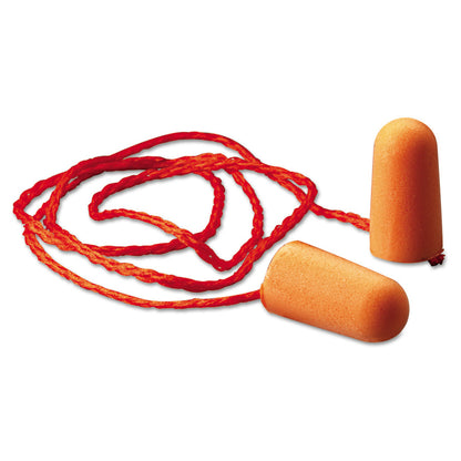 3M 1110 Orange Corded Foam Earplugs (100/Box)