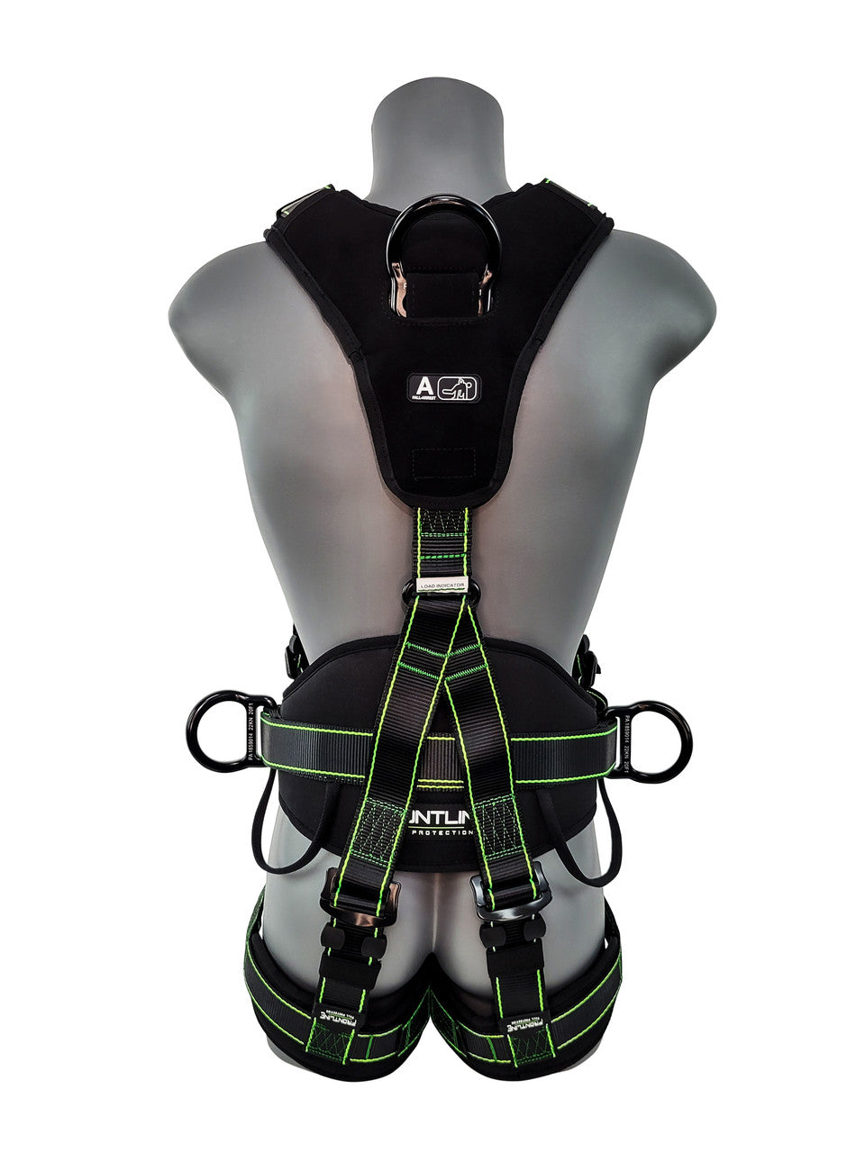 Frontline 200RE Elite Lite Climbing/Rescue Full Body Harness with Aluminum Quick Connect Buckles