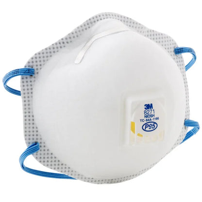 3M 8271 Disposable Series P95 Oil and Non-Oil Respirator (Box/10)