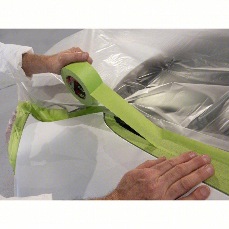 3M 405-051115-64763 | 401+ High Performance Green Masking Tape, 48 mm x 55 m