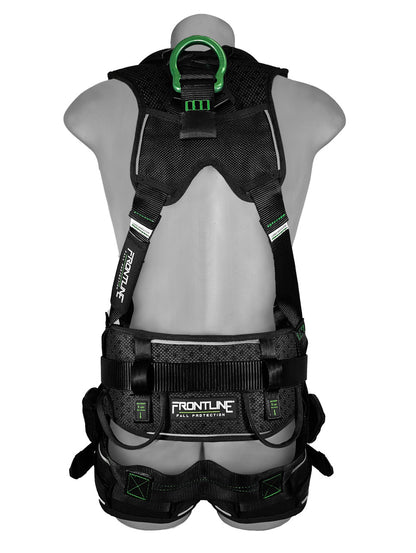 Frontline 250CTB Elite Construction Harness Aluminum Hardware and Suspension Trauma Straps