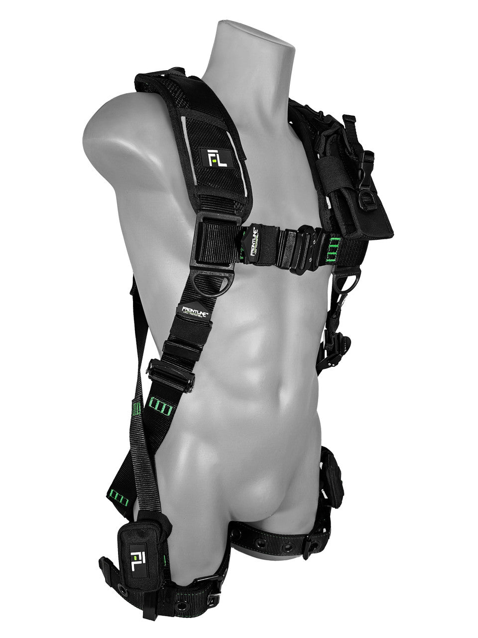 Frontline 250VTB Elite Vest Style Harness with Aluminum Hardware and Suspension Trauma Straps