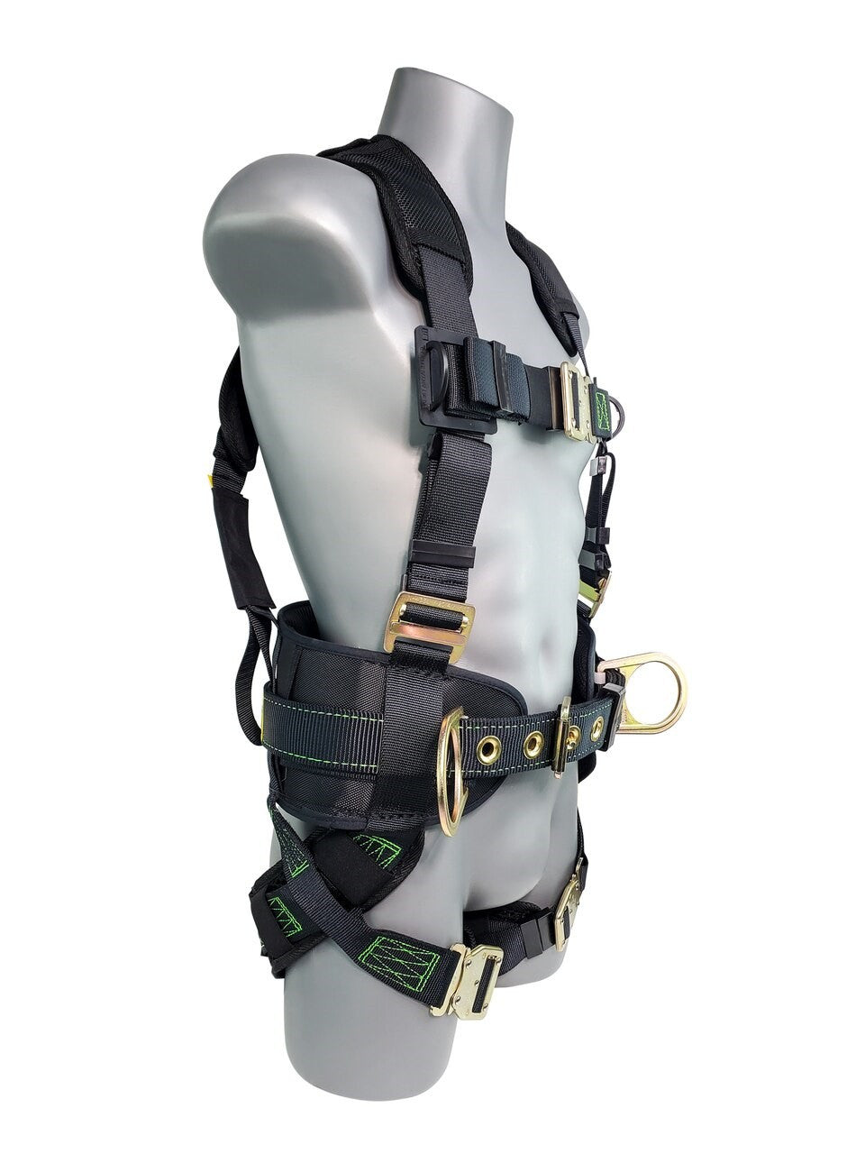 Frontline 350CQC Patriot Construction Harness with Airflo and Quick Connect Buckles - Made in USA