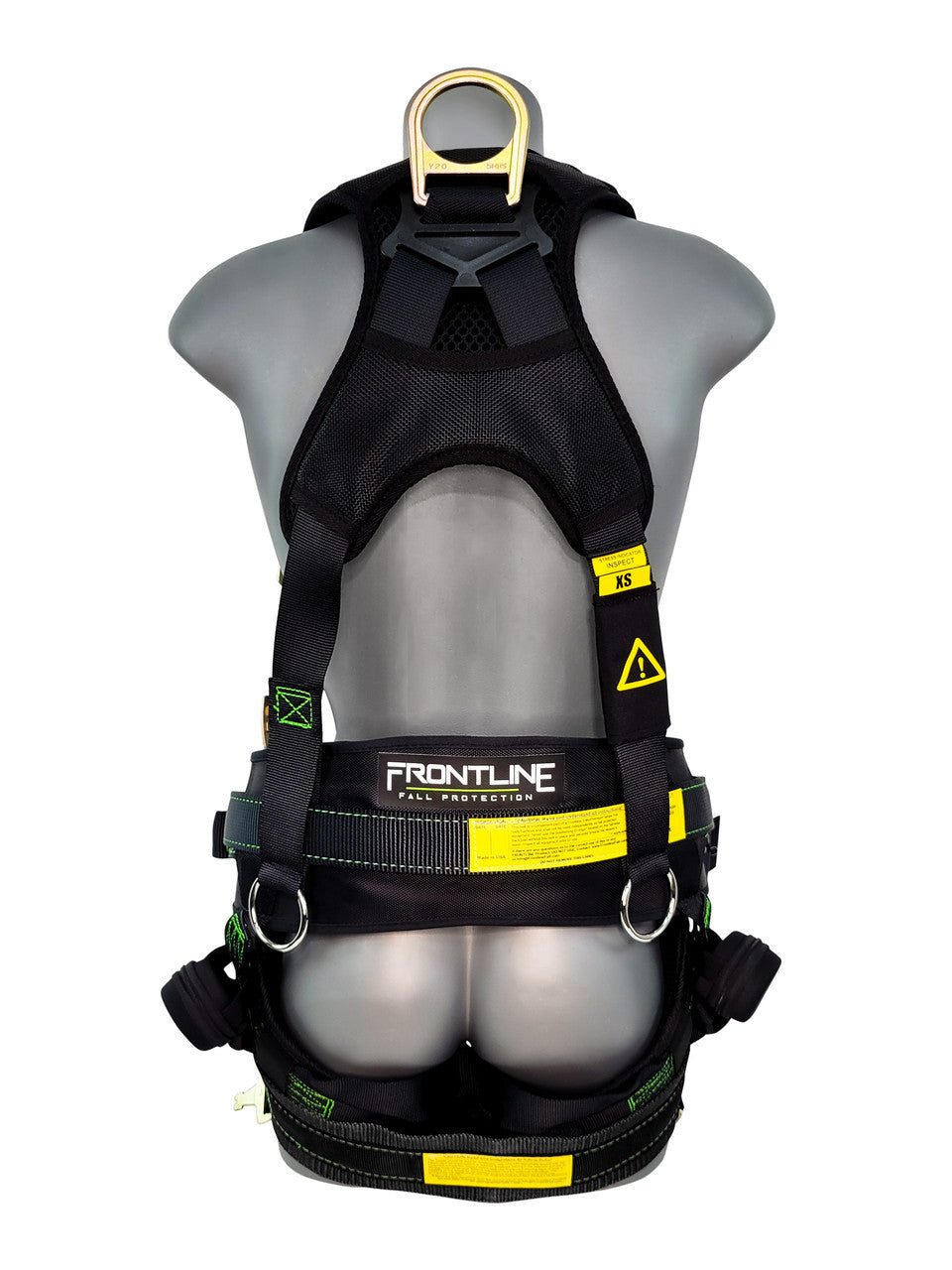 Frontline 350TWQC Patriot Tower Climbing Harness with Seat Sling, Airflo and Quick Connect Buckles - Made in USA
