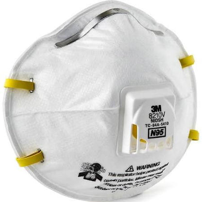 3M 8210V N95 Particulate Respirator with Valve (Box)