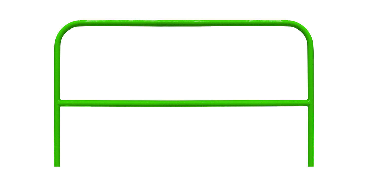 Frontline Guardrail Section for Concrete or Steel Substrates