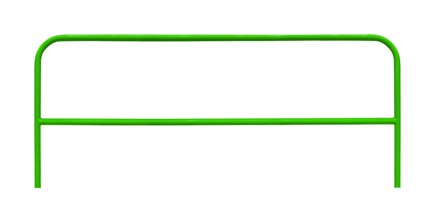 Frontline Guardrail Section for Concrete or Steel Substrates