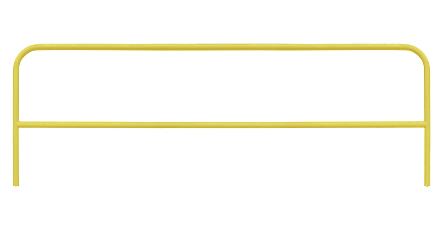 Frontline Guardrail Section for Concrete or Steel Substrates