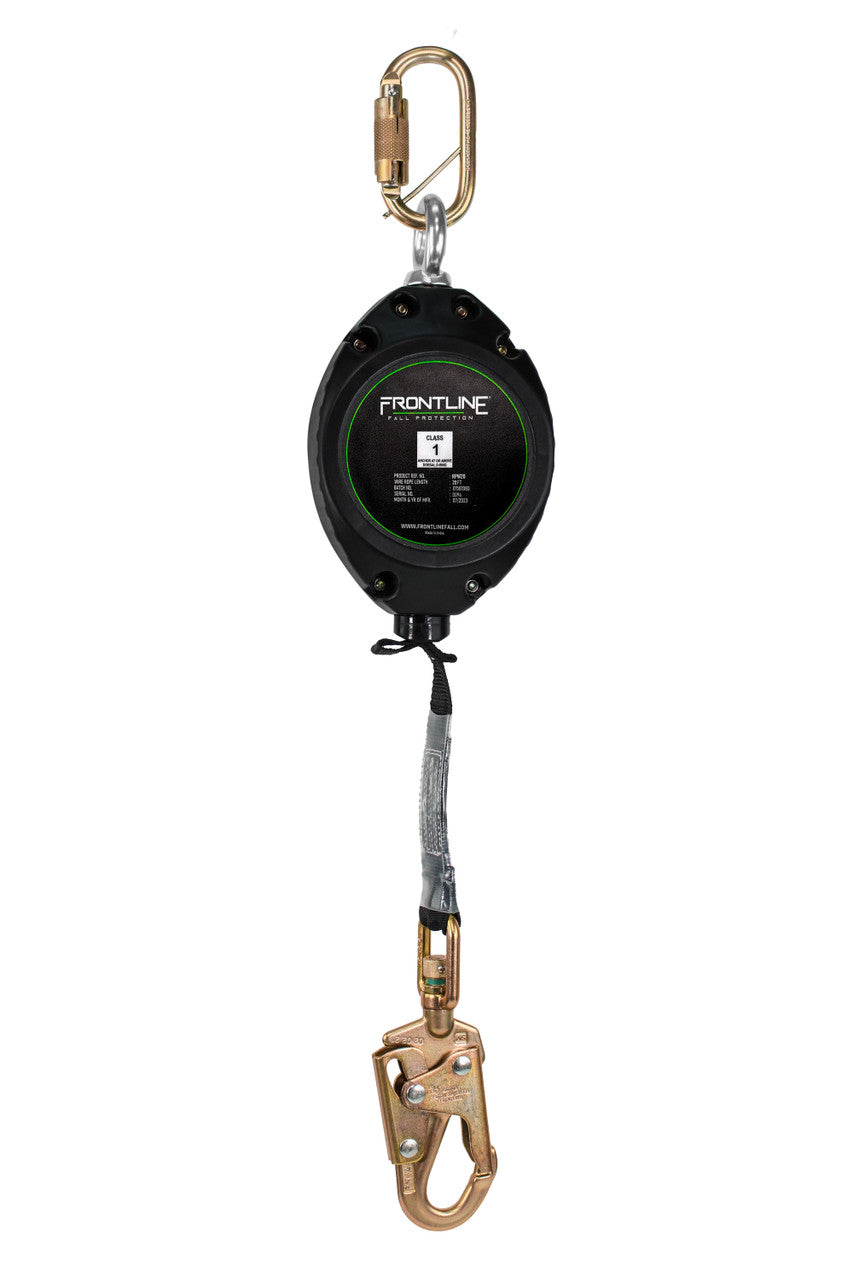 Frontline RPW Web Single Leg SRL with Steel Snap Hook End (Class 1)