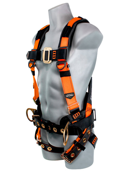 Frontline 50CTB Combat Construction Style Full Body Harness with Tongue Buckle Belt & Legs