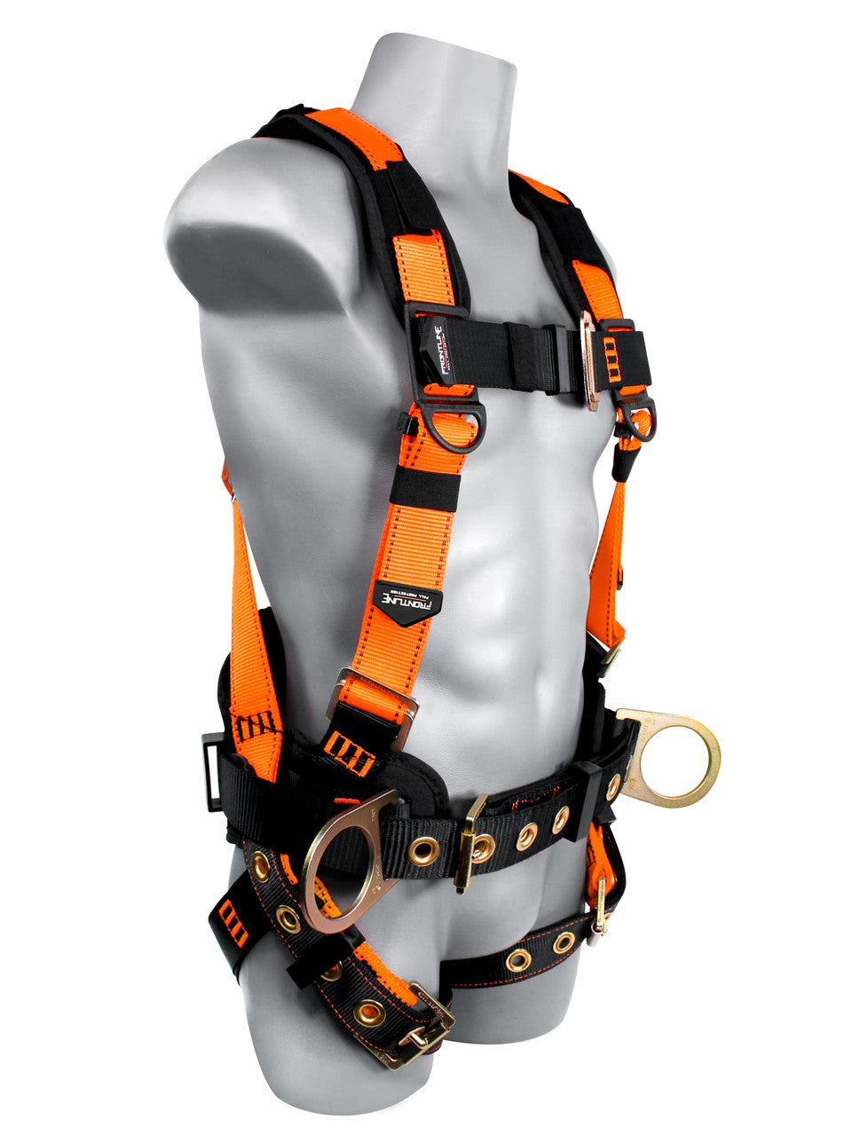 Frontline 50CTB Combat Construction Style Full Body Harness with Tongue Buckle Belt & Legs