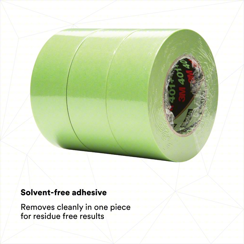 3M 405-051115-64763 | 401+ High Performance Green Masking Tape, 48 mm x 55 m