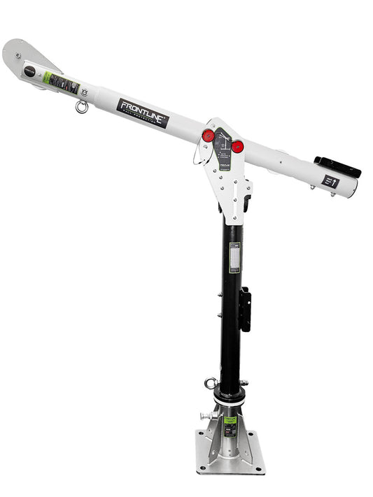 Confined Space Davit Arm System with Floor Mount