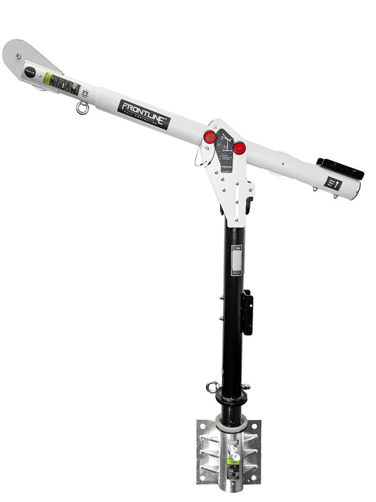 Confined Space Davit Arm System with Wall Mount