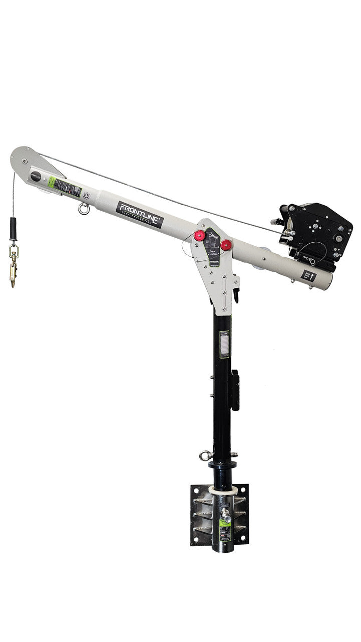 Confined Space Davit Arm System with Wall Mount