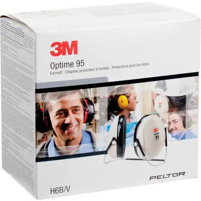 3M H6B/V Optime 95 Behind The Head Earmuffs (21 dB)