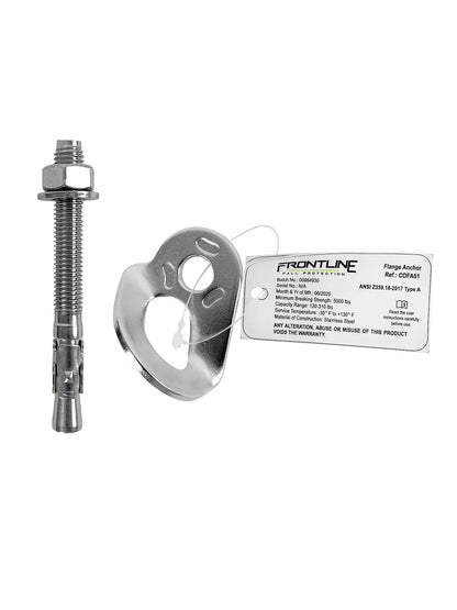 Frontline Stainless Steel Flange Anchor with Bolt