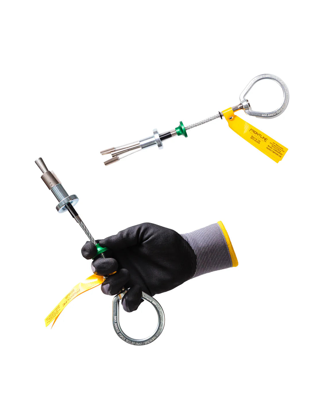 Frontline COB345KSV Reusable 5K Concrete Anchor Bolt with Swiveling D-Ring