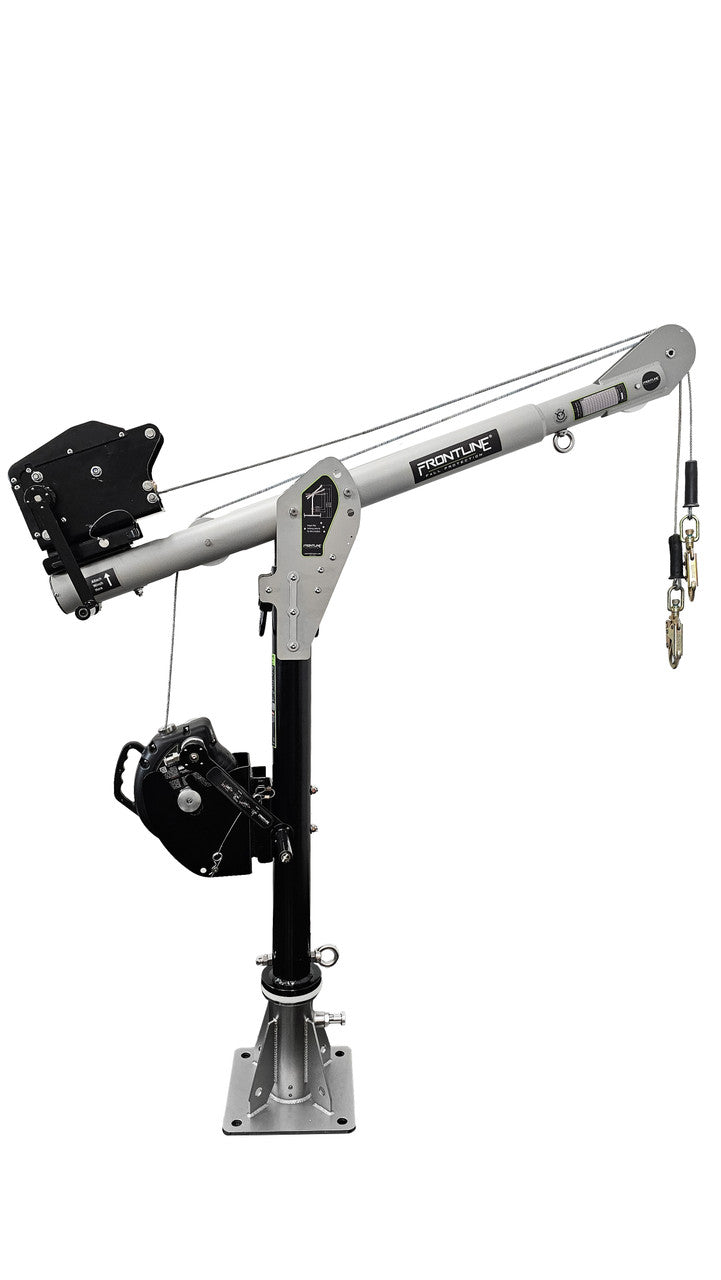 Confined Space Davit Arm System with Floor Mount