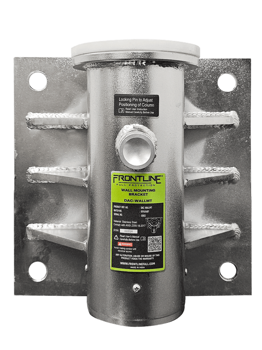 Frontline Confined Space Davit System Wall Mount Base Only