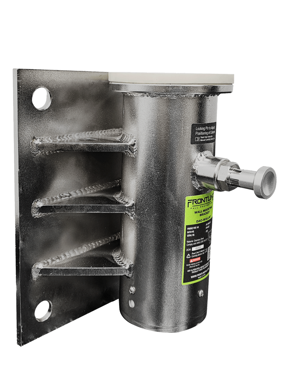 Frontline Confined Space Davit System Wall Mount Base Only