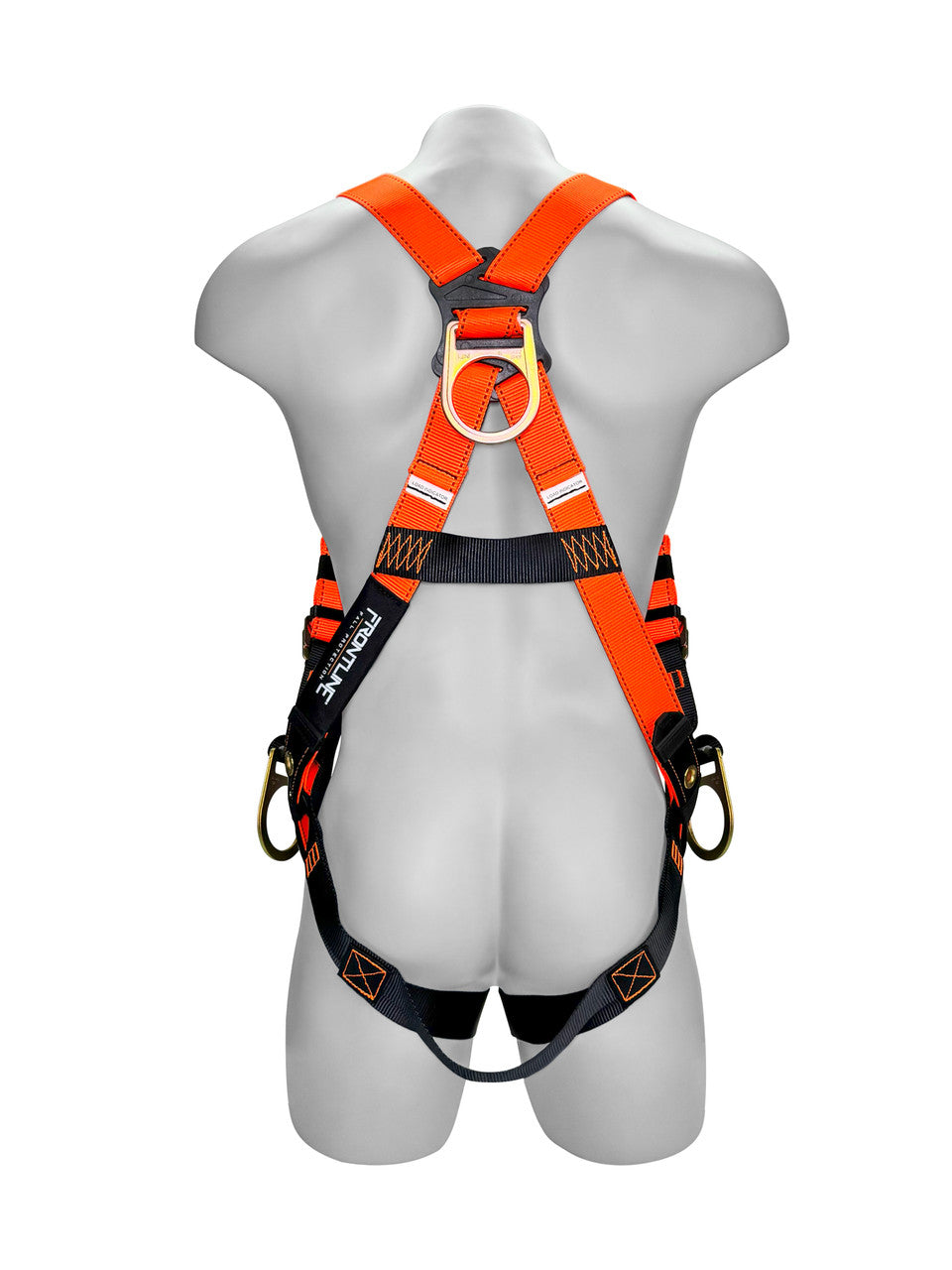 Frontline 100VTB-UN-3D Combat Economy Series Full Body Harness with Tongue Buckle Legs (Uni) - 3D Rings