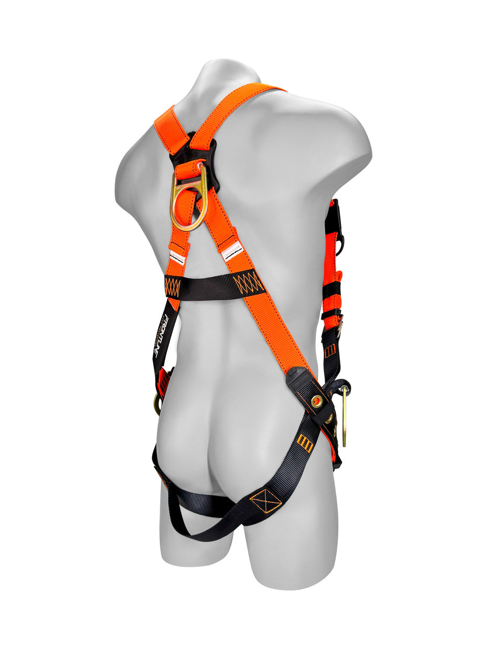 Frontline 100VTB-UN-3D Combat Economy Series Full Body Harness with Tongue Buckle Legs (Uni) - 3D Rings