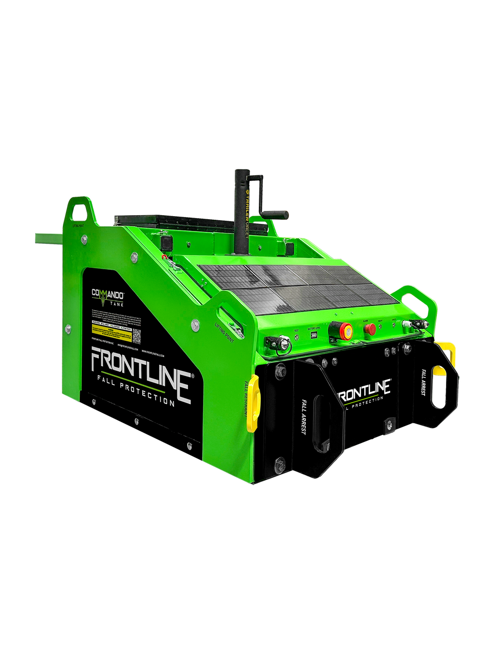 Commando Tank Non-Penetrating Solar Powered Fall Protection Cart