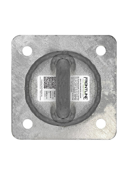 Concrete and Steel 10k Lbs Reusable Anchor Plate