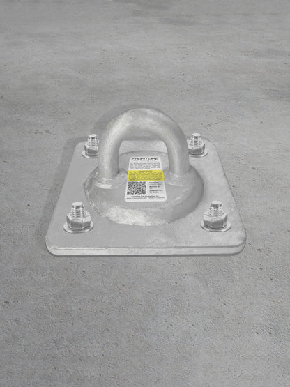 Concrete and Steel 10k Lbs Reusable Anchor Plate