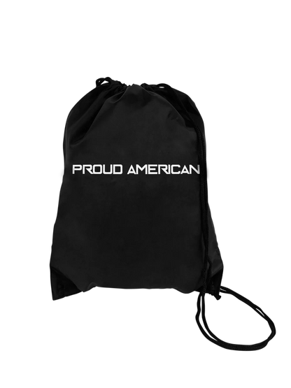 Frontline HKBAG-AM American Style Polyester Adjustable Drawstring Bag