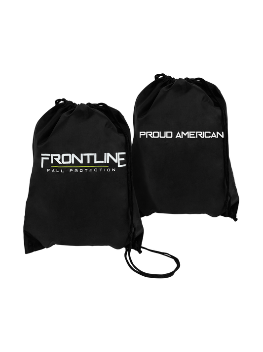 Frontline HKBAG-AM American Style Polyester Adjustable Drawstring Bag