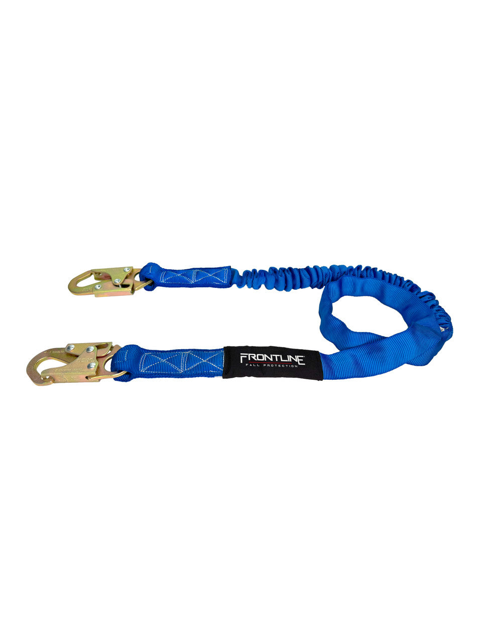 Frontline LIS61S-AM Combat American Style Single Leg 6' Snaphook Lanyard with Internal Shock Absorber
