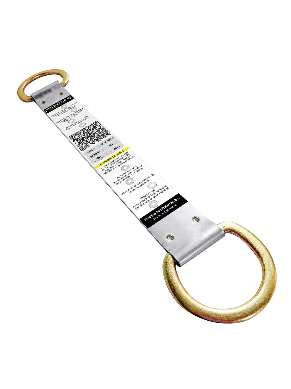 Frontline ROSU02SS Stainless Steel Permanent Use Roof Anchor (Double D-Ring)