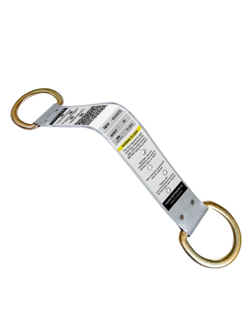 Frontline ROSU02SS Stainless Steel Permanent Use Roof Anchor (Double D-Ring)