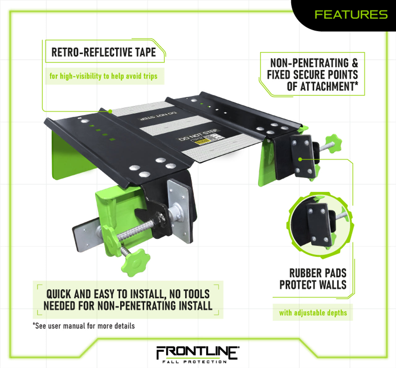 Frontline LAC12 Ladder Safety Dock