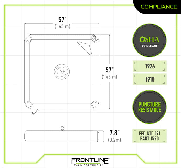 Frontline EcoAnchor Counterweight Fall Arrest Anchor System