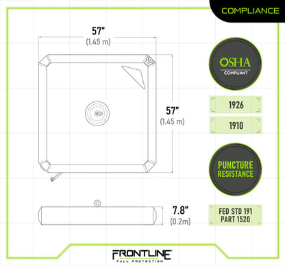 Frontline EcoAnchor Counterweight Fall Arrest Anchor System