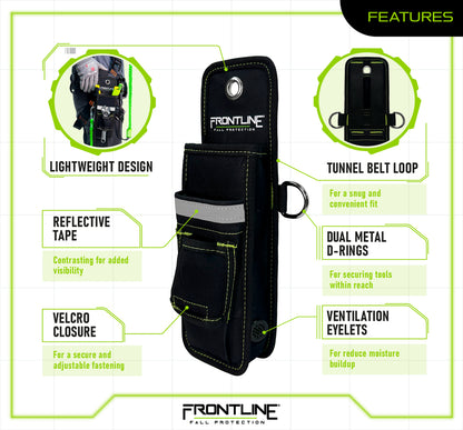 Frontline TH05 ToolGrip 5 lbs Tool Holster with Side D-Rings
