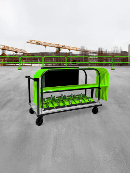 Frontline Guardrail Ergonomic Transportation Cart