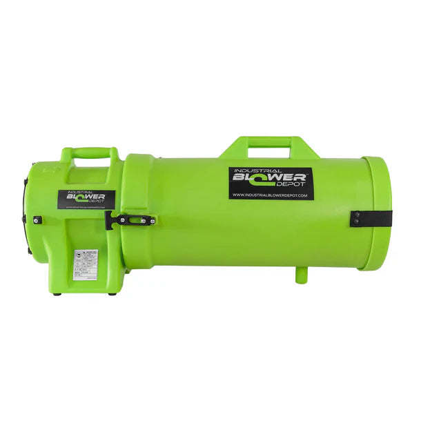 Industrial Plastic Blower Kit with 15' Ducting