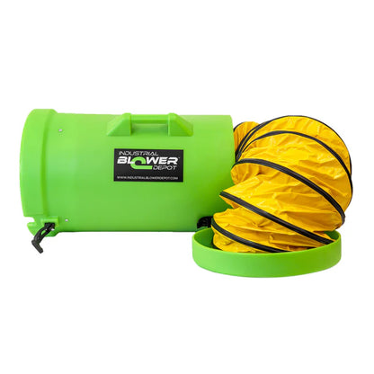 Plastic Blower 15' Ducting with Canister